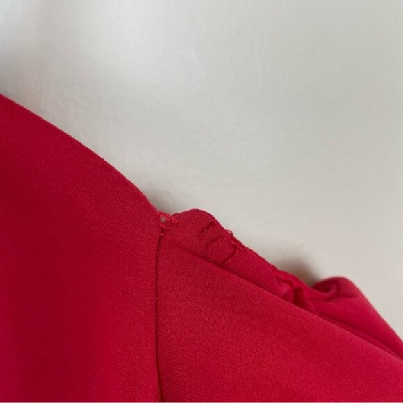 Belle Poque NWT Off Shoulder Lantern Sleeve Dress Size Medium - Picture 6 of 10